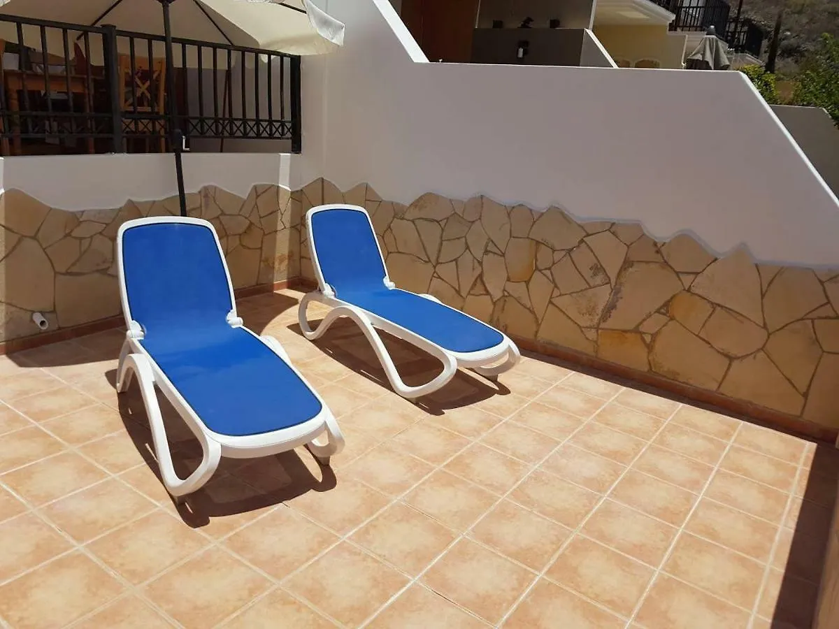 Villa Roque Del Conde With Fantastic Sea View, Terrace, Pool, Wifi, Sat-Tv, Garage 아데제 펜션